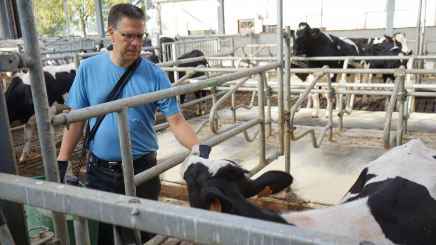Tom Dehaene, gedeputeerde van Landbouw van de provincie Vlaams-Brabant.