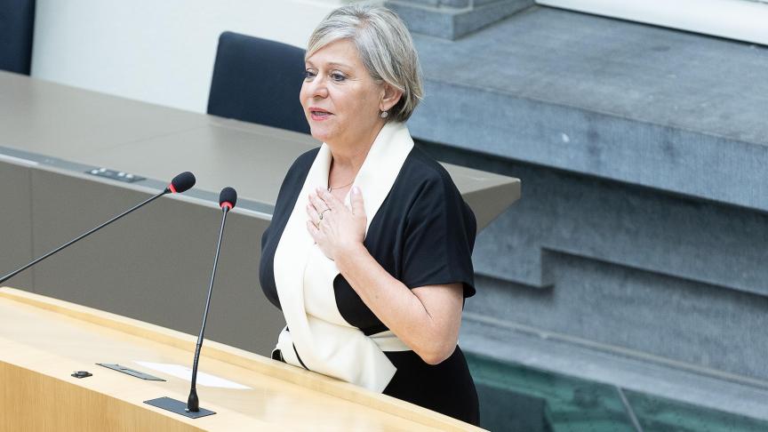 Katia Segers van Vooruit wordt voorzitter van de commissie'Brussel, Vlaamse Rand en Dierenwelzijn'.