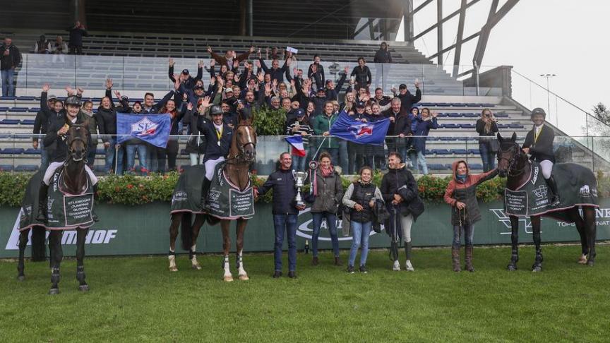 Studbook Selle Français was oppermachtig bij de 6-, 8- en 9-jarigen in Valkenswaard.