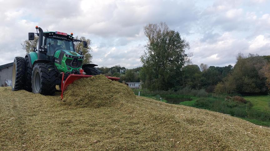 Door de grote verschillen in maïspercelen, vergt ook het inkuilen de nodige aandacht.