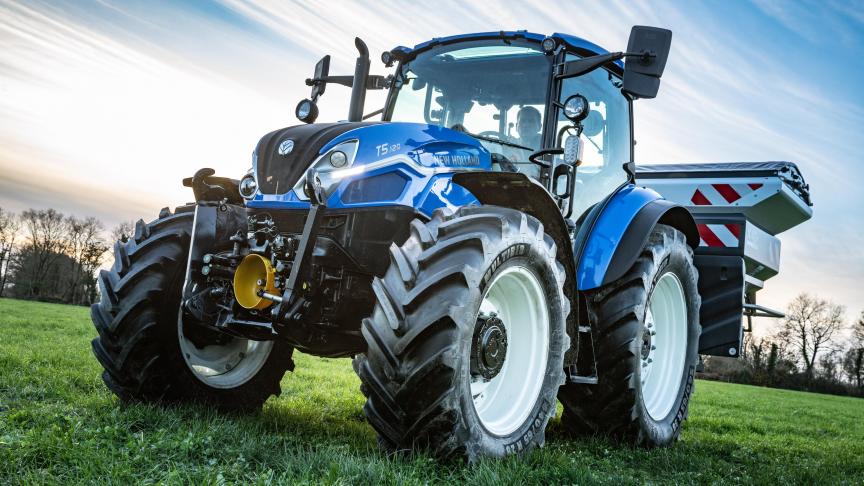 New Holland vernieuwde zijn T5 Dual Command- tractorenreeks.