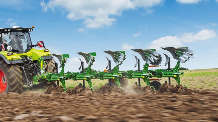Amazone introduceert de gedragen Teres 200-wentelploeg.