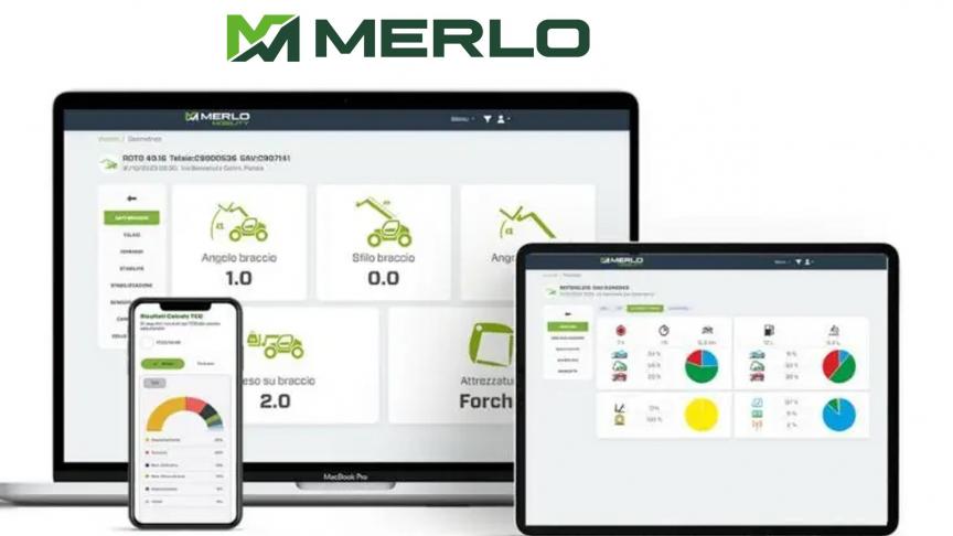 Merlo Mobility wordt gedurende 60 maanden kosteloos aangeboden.