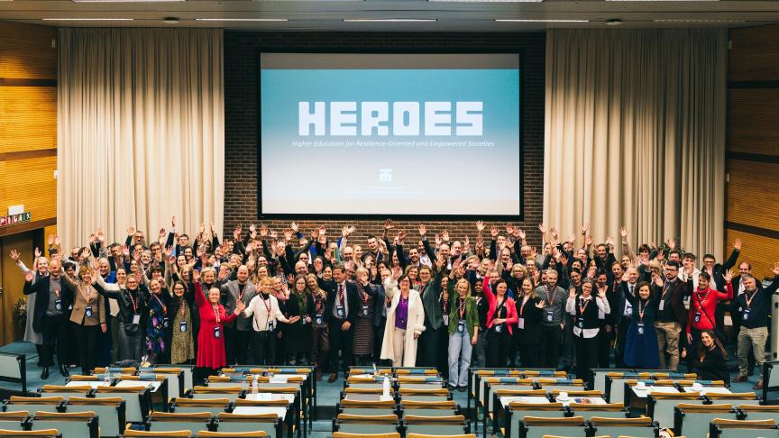 Heroes, een nieuwe Europese universitaire alliantie waarvan Thomas More-hogeschool de trotse stichter is, werd gelanceerd op de Campus Geel.