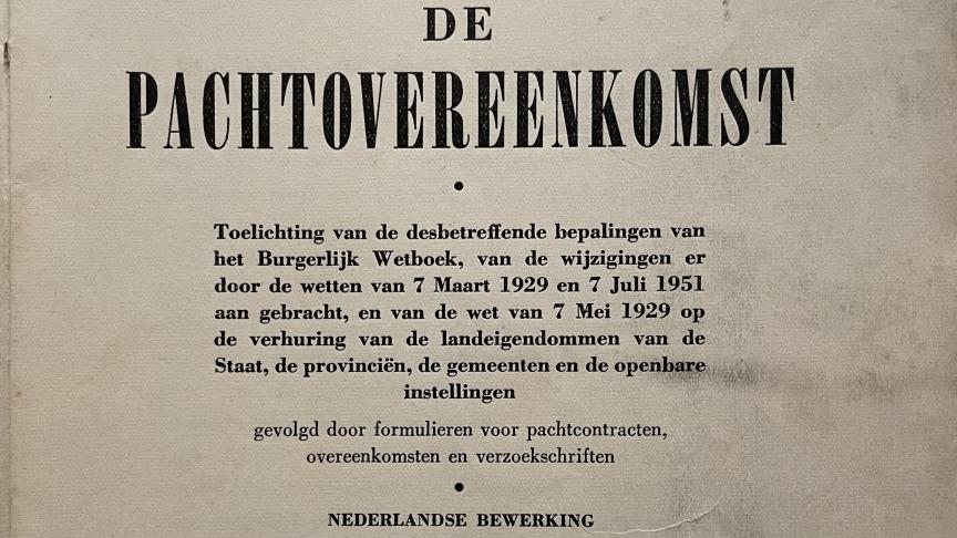 De wet van 7 juli 1951 bouwde verder op de eerste specifieke bepalingen die werden ingevoerd voor pachters van landeigendommen door de wet van 7 maart 1929.