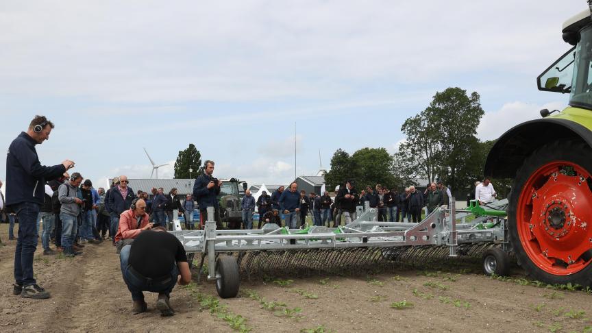 Wiedeggen spelen een belangrijke rol in de mechanische onkruidbestrijding.