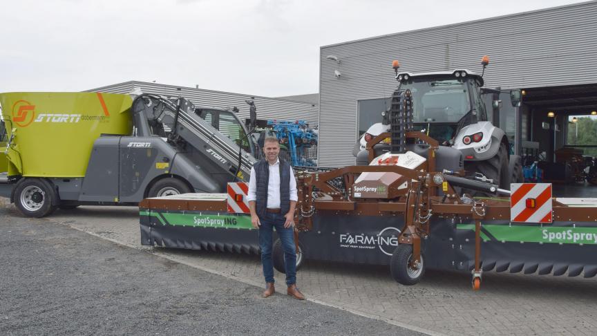 Wilko Jilissen, eigenaar van Farmstore, wil via beurzen de merken die ze verdelen meer naamsbekendheid meegeven.