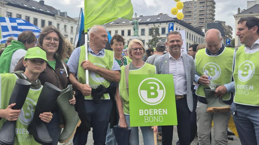 De Boerenbond kan de beleidskeuze van de Europese Commissie over het Meerjarig Financieel Kader niet aanvaarden.