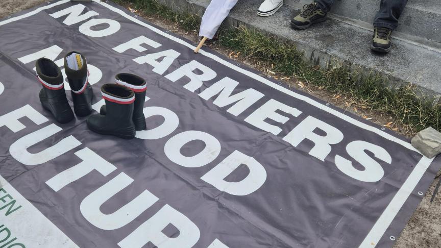 Op 16 juli protesteerden diverse landbouworganisaties in Brussel tegen de nakende budgetvermindering van het GLB. Nieuw protest is voorzien in Libramont.