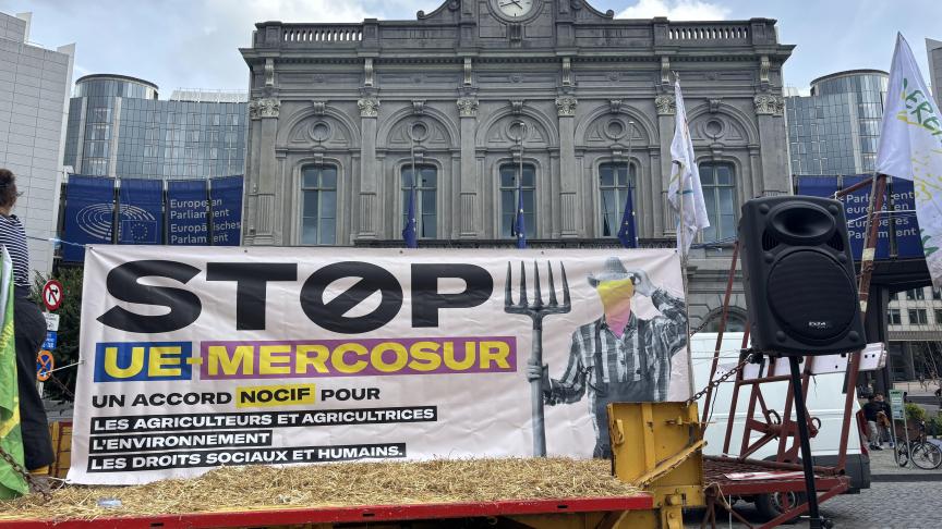 Als de Mercosur-deal er komt, volgen er volgens Boerenforumwaarschijnlijk hevige boerenprotesten.