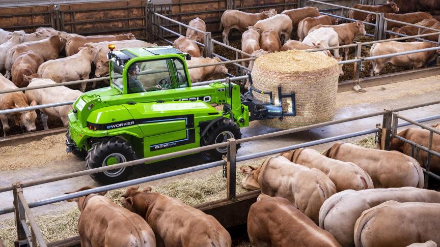 Tijdens de komende Werktuigendagen kan je elektrisch aangedreven machines niet alleen   van dichtbij bekijken,   maar ook zelf testen.