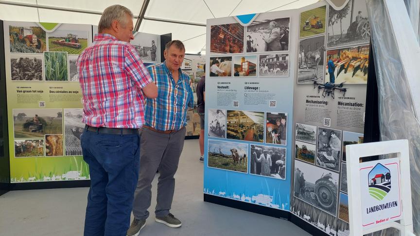 De aftrap van de reizende foto-tentoonstelling werd gegeven tijdens de Beurs van Libramont. Kom nu zeker kijken op stand 141 tijdens de Werktuigendagen.