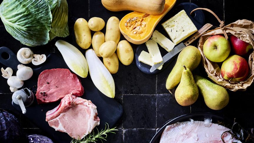 Tijdens de eerste Lekker van bij ons-week roept VLAM iedereen op om zijn of haar winkelmand te vullen met lokale producten.