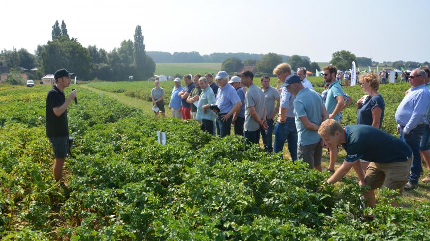 Stany Vandermoere (Viaverda) lichtte de gevoeligheid van enkele rassen rond de aardappelziektebestrijding toe.
