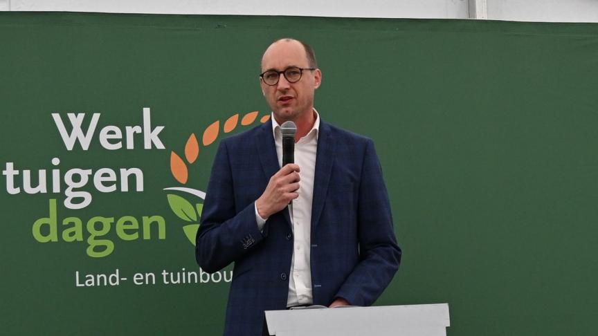 Van Peteghem loofde de organisatie en de sector in het algemeen voor de voortdurende drang naar innovatie, waarbij artificiële intelligentie (AI) steeds meer zijn plaats opeist.