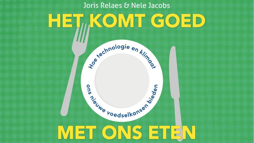 Coverafbeelding van het boek van ILVO over de toekomst van ons voedsel.