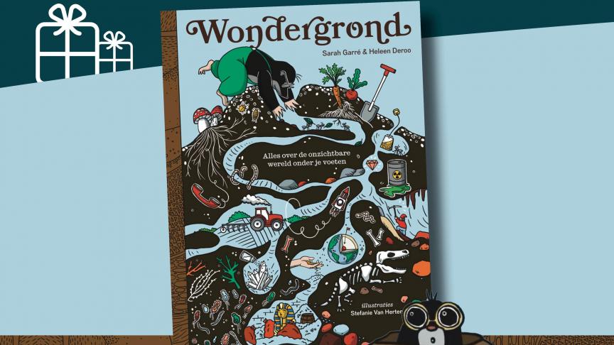De cover van het boek over de talrijke geheimen van de bodem.