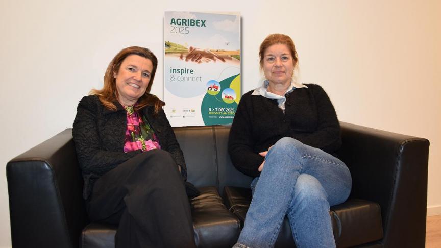 Fedagrim wordt geleid door een vrouwelijk duo: Gracienne Geenens (rechts) is sinds een jaar voorzitter en Isabelle Huyghe werd recent de nieuwe CEO.