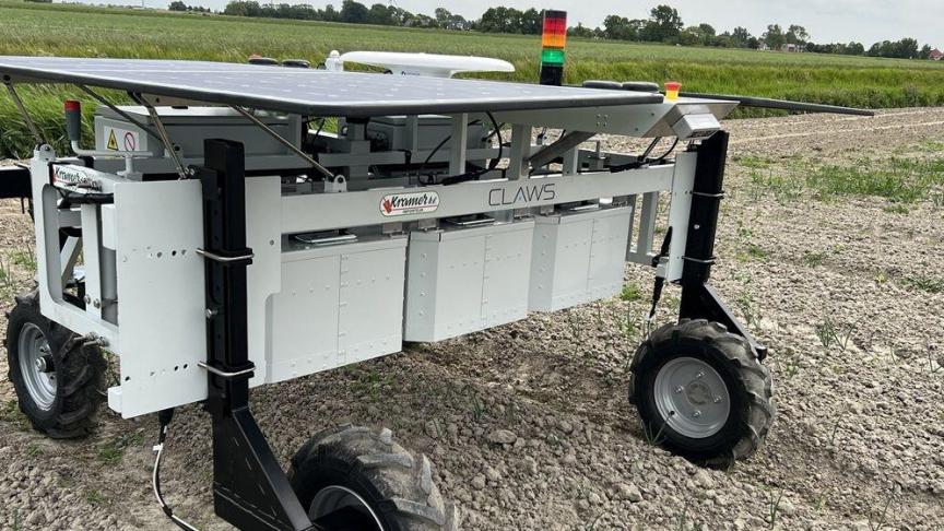 Kramer importeert de Earth Rover LightWeeder.