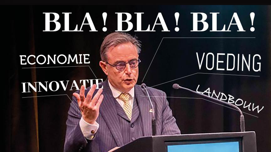 De lovende woorden van Bart De Wever zorgen voor een wrange nasmaak.