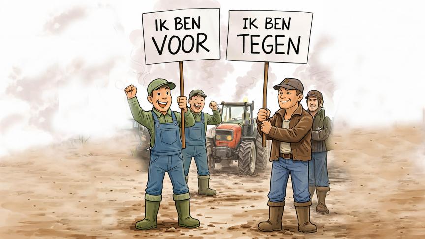 Een uitgeweken Vlaamse landbouwer gaf op Agribex te kennen zijn energie te steken door vóór iets te vechten, niet tegen iets.