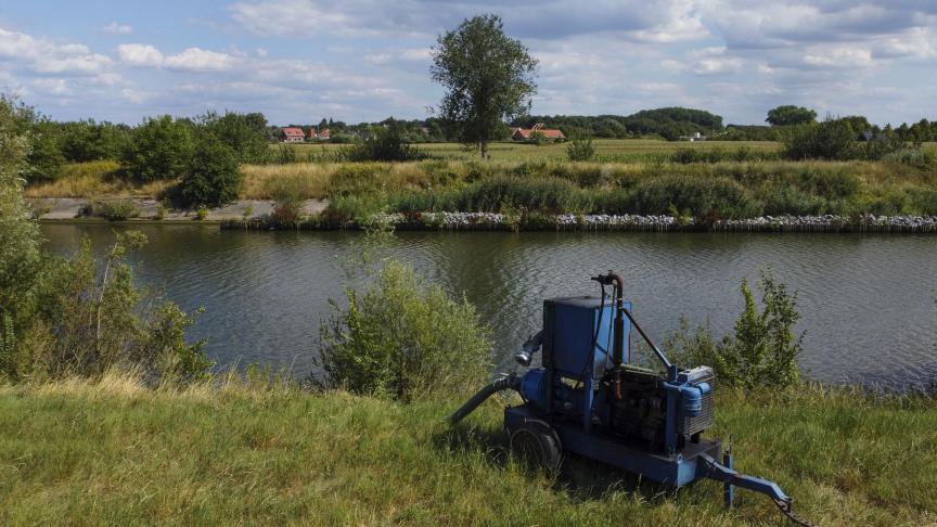 Het totale waterverbruik daalt, maar het proceswaterverbruik niet.