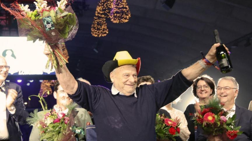 Jos Ceulemans, paardenpersoonlijkheid 2025, zoals we hem allemaal kennen en graag zien.