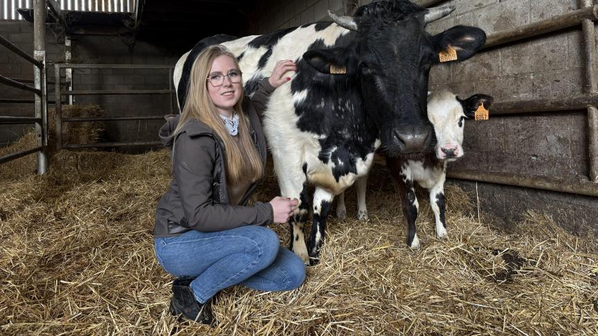 Roos:  Dat ik na mijn middelbare school agrohulp zou worden, was bijna vanzelfsprekend..
