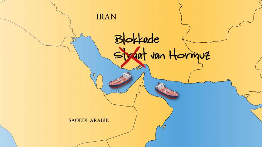De Straat van Hormuz ligt letterlijk onder vuur. Nochtans is deze zeestraat essentieel voor heel wat handelsstromen.
