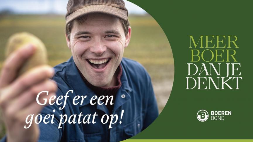 De tifo of het opvallende spandoek van Boerenbond zal te zien zijn tijdens 6 voorjaarskoersen.