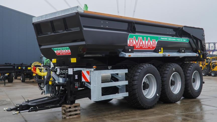 De nieuwe Vaia N 32 heeft een inhoud van circa 16,5 m3.