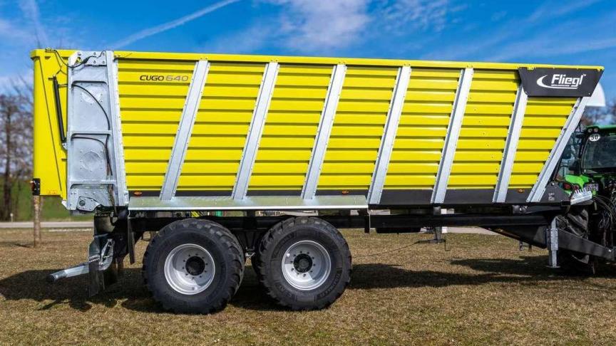 De Cugo is een nieuwe silagewagen van Fliegl.