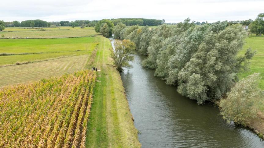 De Mestbank herinnert eraan om de beschermingsstroken langs VHA-waterlopen niet te vergeten.