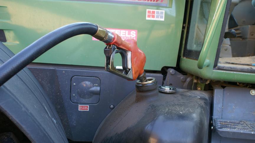 Franse boeren zullen voor een stuk vergoed worden voor de meerprijs die ze in april betaalden voor rode diesel als gevolg van de crisis in het Midden-Oosten.