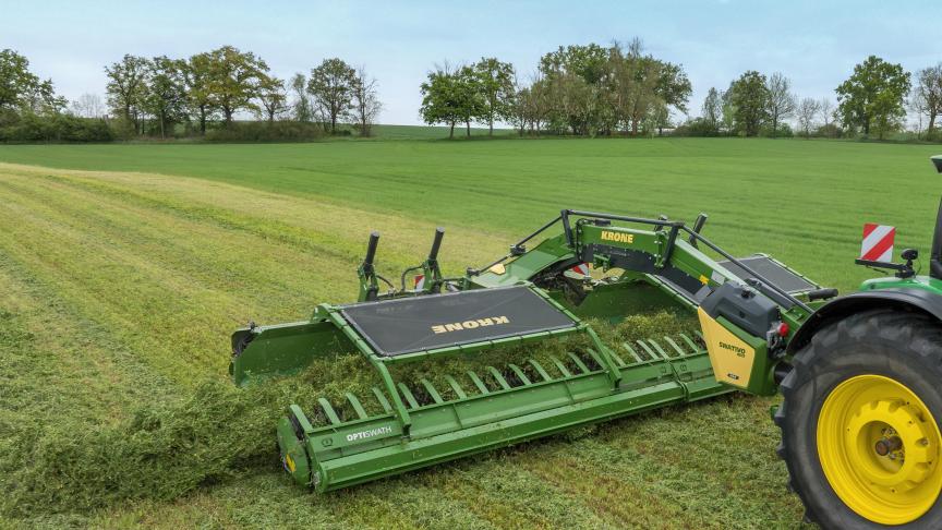 De Swativo T 1040 Pro is de eerste bandhark die Krone ontwikkelde.