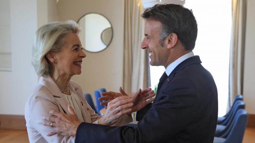 De Franse president Macron zou commissievoorzitter Ursula von der Leyen hebben geprobeerd te overtuigen het Mercosur-handelsakkoord op te blazen.